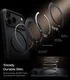 TORRAS Ostand O1 Guardian Apple iPhone 18 Pro Hoesje 360° MagSafe Stand Zwart afbeelding 3