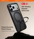 TORRAS Ostand O1 Guardian Apple iPhone 18 Pro Hoesje 360° MagSafe Stand Zwart afbeelding 2