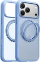 TORRAS Ostand O1 Guardian Apple iPhone 18 Pro Hoesje 360° MagSafe Stand Blauw
