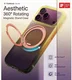 TORRAS O3 Air Gradient iPhone 18 Pro / 17 Pro Hoesje MagSafe Stand Oranje Paars afbeelding 4