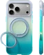TORRAS O3 Air Gradient iPhone 18 Pro / 17 Pro Hoesje MagSafe Stand Groen Blauw afbeelding 2