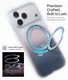 TORRAS O3 Air Gradient iPhone 18 Pro / 17 Pro Hoesje MagSafe Stand Blauw Paars afbeelding 3