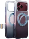 TORRAS O3 Air Gradient iPhone 18 Pro Max / 17 Pro Max Hoesje MagSafe Blauw