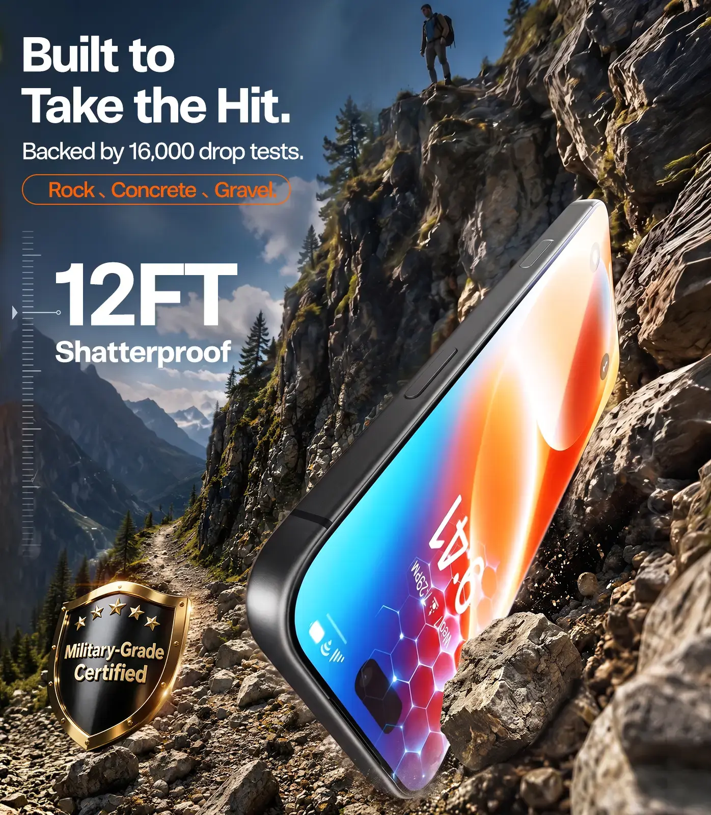 TORRAS Install Master Apple iPhone 18 Pro Max Screen Protector Installatietray afbeelding 7