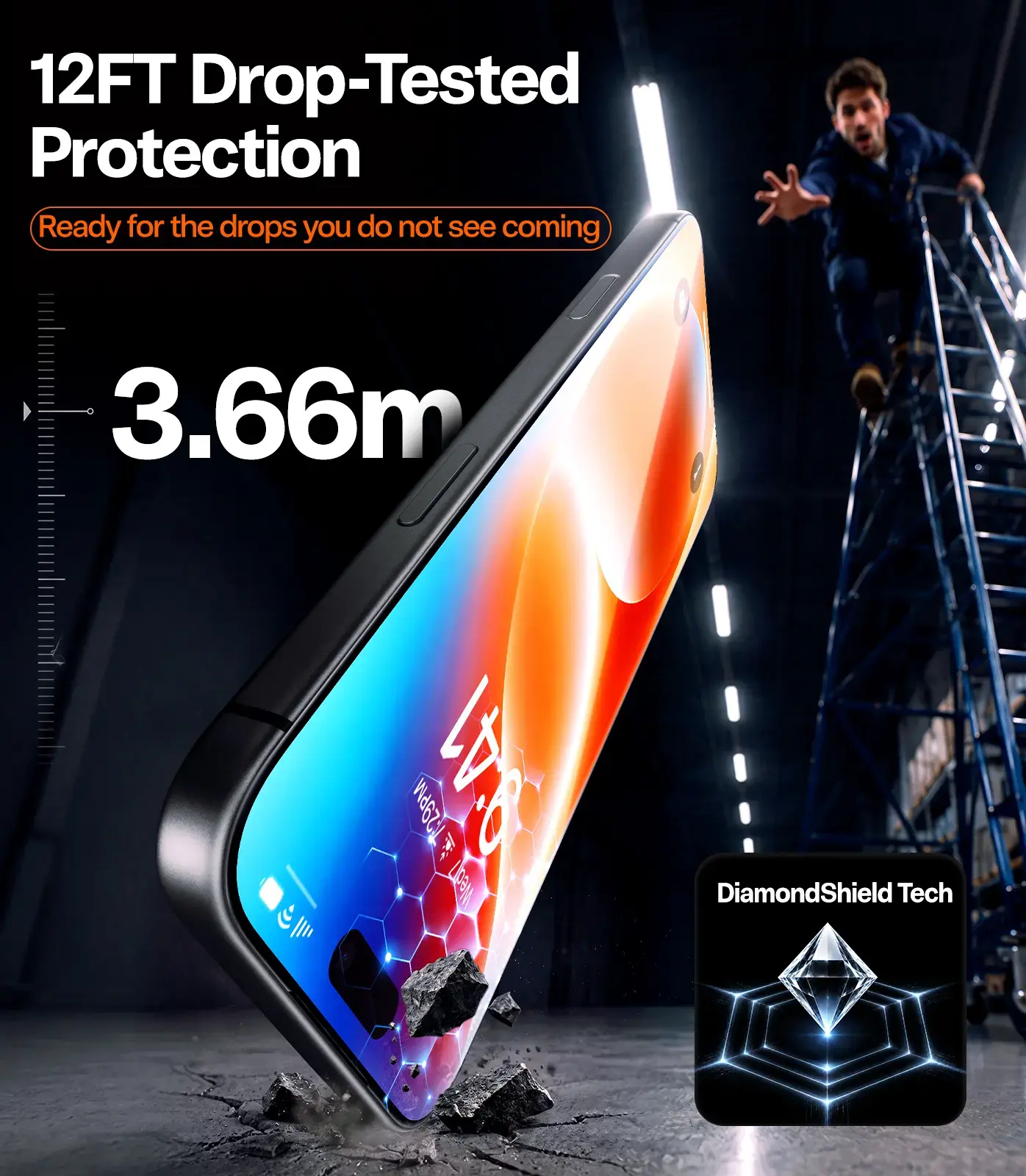 TORRAS Install Master Apple iPhone 18 Pro Max Screen Protector Installatietray afbeelding 9