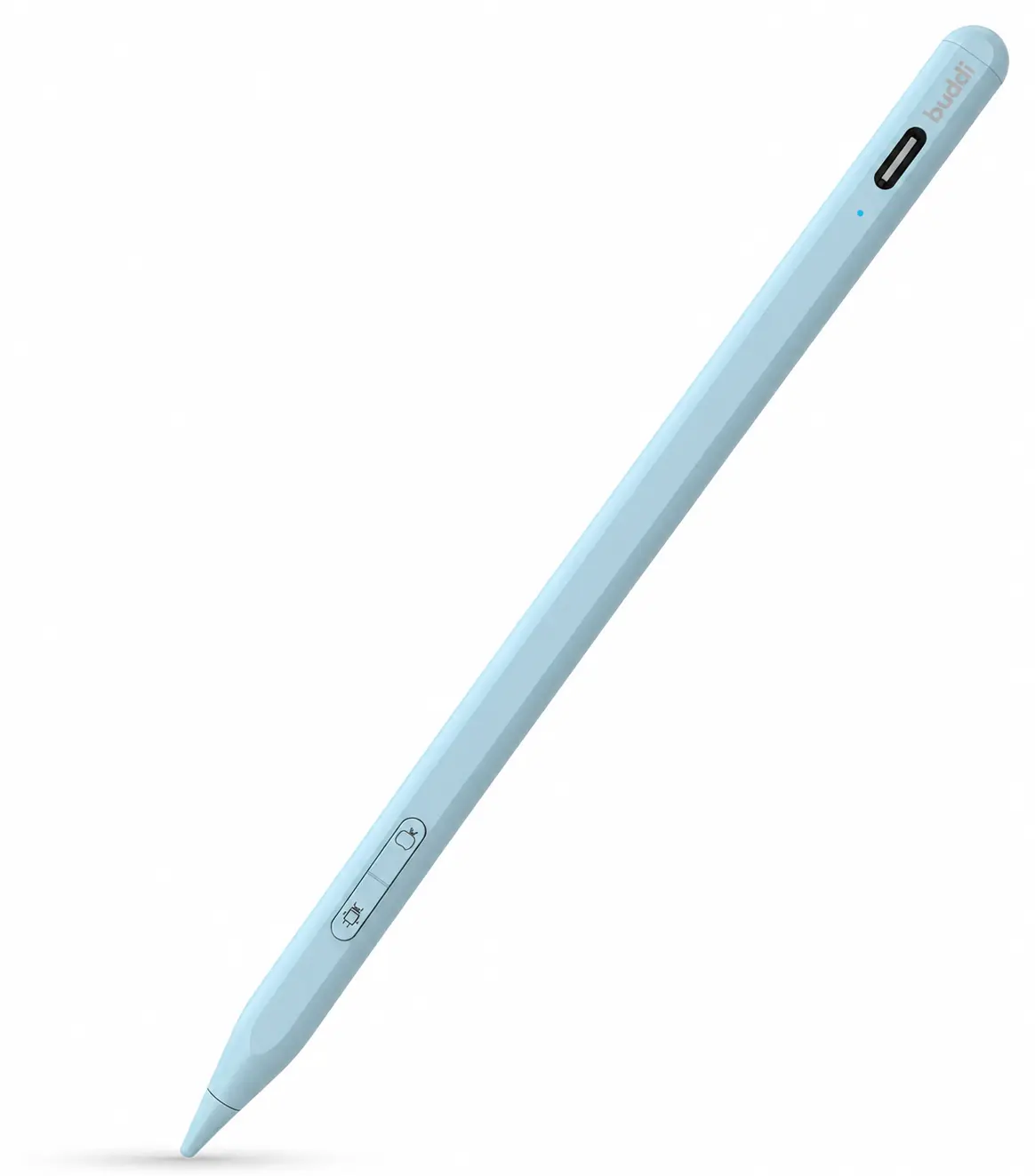 Buddi Flow 2 Universele Stylus Pen voor Android en iPad Blauw afbeelding 9