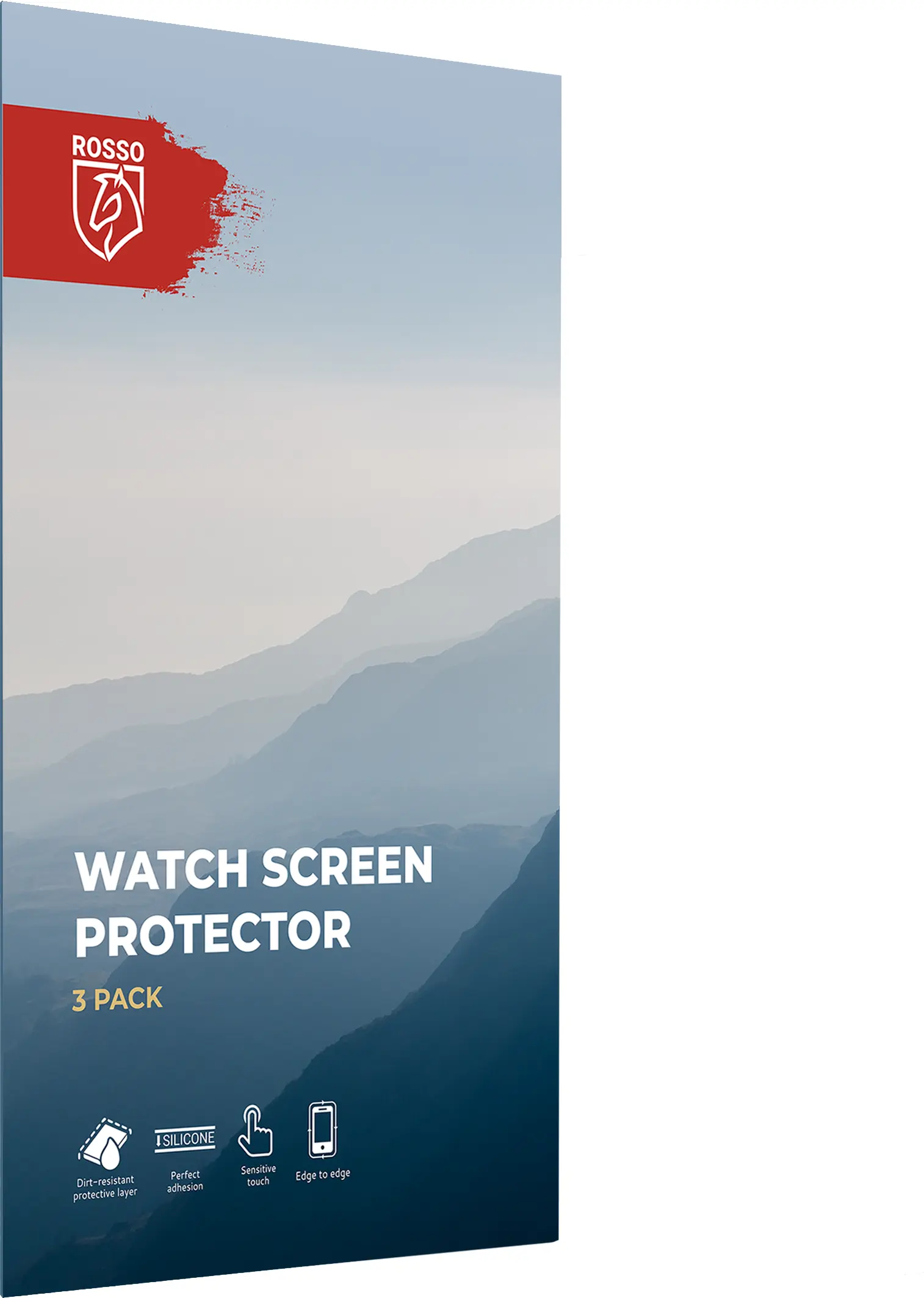 Rosso Garmin Forerunner 165 9H Tempered Glass Screen Protector 3-Pack afbeelding 8
