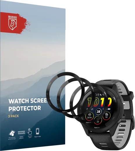 Rosso Garmin 265 Hybrid Glass Screen Protector (3-Pack) afbeelding 9
