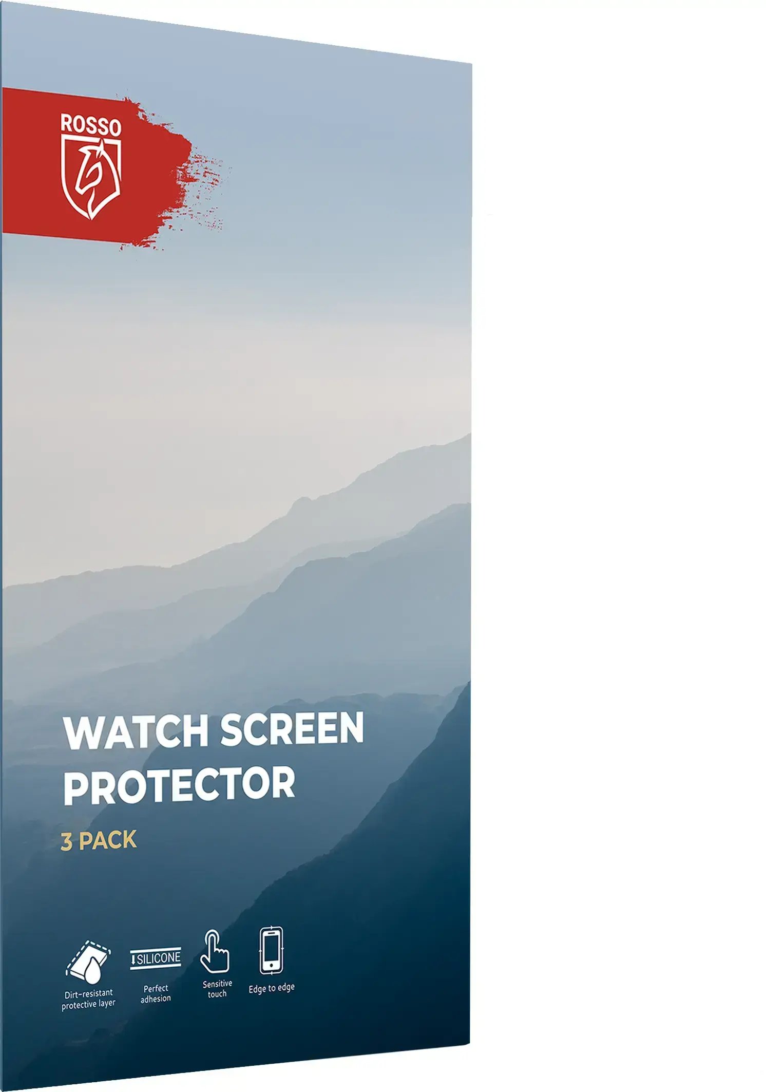 Rosso Garmin 265 Hybrid Glass Screen Protector (3-Pack) afbeelding 10