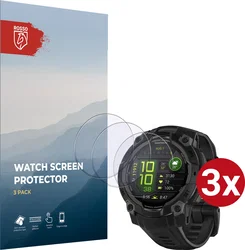 Rosso Garmin Instinct 3 45MM 9H Tempered Glass Screen Protector 3-Pack afbeelding