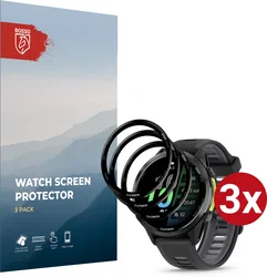 Rosso Garmin Forerunner 970 Hybrid Glass Screen Protector (3-Pack) afbeelding