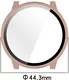 Garmin Venu 4 41MM Hoesje - Bumper Case Hard Plastic met Tempered Glass - Zwart afbeelding 7
