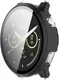 Garmin Venu 4 41MM Hoesje - Bumper Case Hard Plastic met Tempered Glass - Zwart afbeelding 5