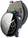 Garmin Venu 4 41MM Hoesje - Bumper Case Hard Plastic met Tempered Glass - Blauw afbeelding 6