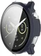 Garmin Venu 4 45MM Hoesje - Bumper Case Hard Plastic met Tempered Glass - Blauw afbeelding 5