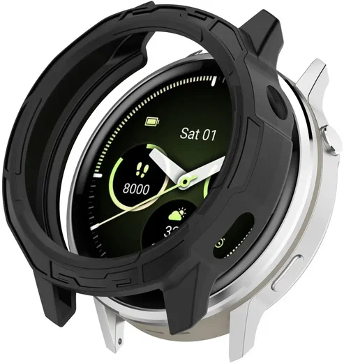 Garmin Venu 4 41MM Hoesje - TPU Bumper Case - Zwart afbeelding 1