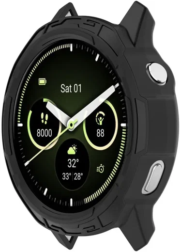 Garmin Venu 4 41MM Hoesje - TPU Bumper Case - Zwart afbeelding 5