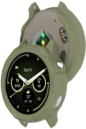 Garmin Venu 4 45MM Hoesje - TPU Bumper Case - Groen afbeelding 6