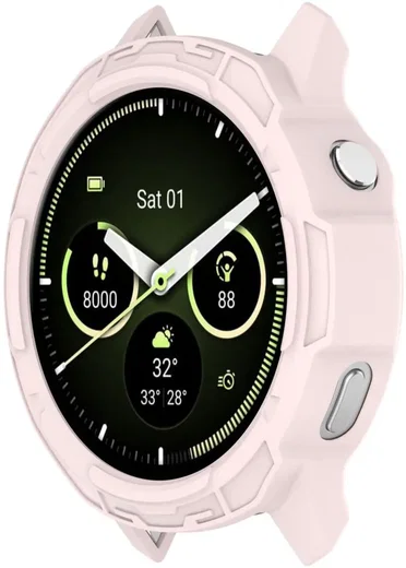Garmin Venu 4 45MM Hoesje - TPU Bumper Case - Roze afbeelding 5