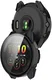 Garmin Forerunner 165 Hoesje - Bumper Case Hard Plastic Tempered Glass - Zwart afbeelding 7