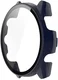 Garmin Forerunner 165 Hoesje - Bumper Case Hard Plastic Tempered Glass - Blauw afbeelding 3