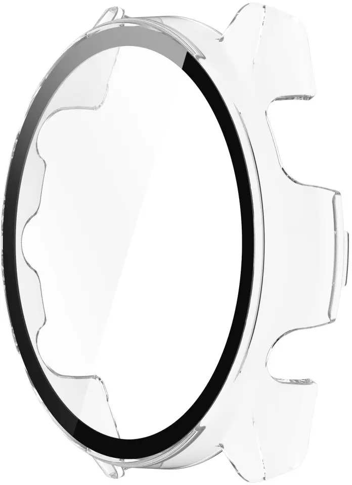 Garmin Forerunner 165 Hoesje - Bumper Case Hard Plastic Tempered Glass - Clear afbeelding 3