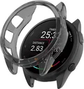 Garmin Forerunner 165 Hoesje - TPU Bumper Case - Transparant Zwart