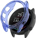 Garmin Forerunner 165 Hoesje - TPU Bumper Case - Transparant Blauw