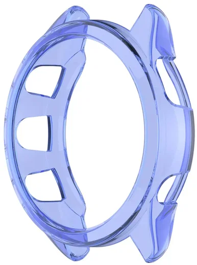 Garmin Forerunner 165 Hoesje - TPU Bumper Case - Transparant Blauw afbeelding 3
