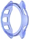Garmin Forerunner 165 Hoesje - TPU Bumper Case - Transparant Blauw afbeelding 3
