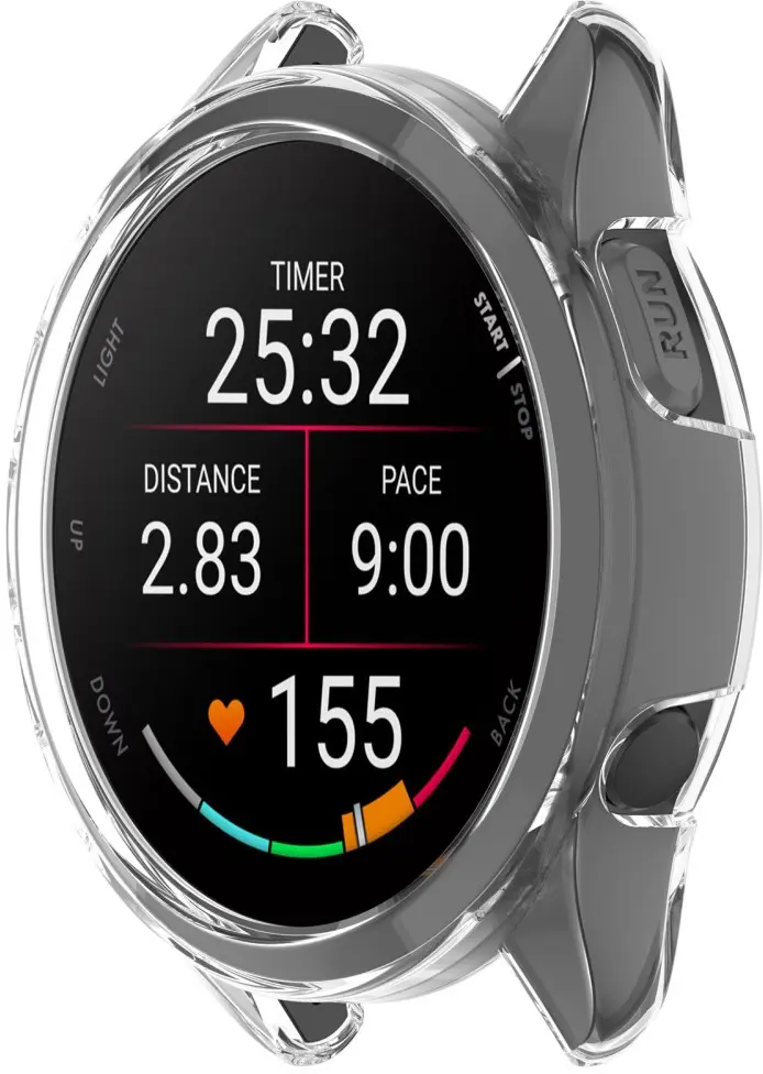 Garmin Forerunner 165 Hoesje - TPU Bumper Case - Transparant afbeelding 2