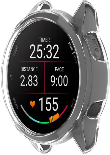Garmin Forerunner 165 Hoesje - TPU Bumper Case - Transparant afbeelding 2