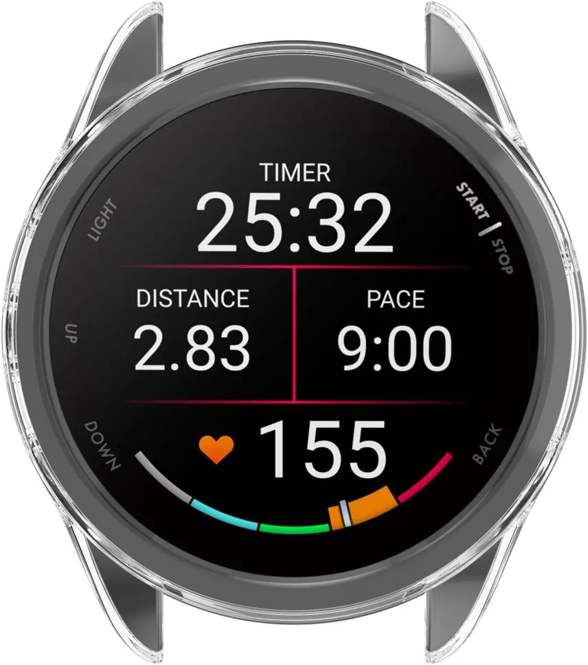 Garmin Forerunner 165 Hoesje - TPU Bumper Case - Transparant afbeelding 5