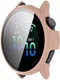 Garmin Vivoactive 6 Hoesje - Bumper Case Hard Plastic met Tempered Glass - Roze afbeelding 5