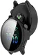 Garmin Vivoactive 6 Hoesje - Bumper Case Hard Plastic met Tempered Glass - Zwart afbeelding 6