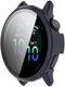Garmin Vivoactive 6 Hoesje - Bumper Case Hard Plastic Tempered Glass - Blauw afbeelding 5