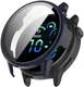 Garmin Vivoactive 6 Hoesje - Bumper Case Hard Plastic Tempered Glass - Blauw