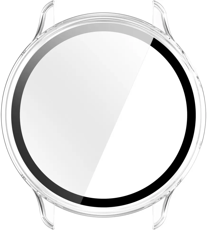 Garmin Vivoactive 6 Hoesje - Bumper Case Hard Plastic Tempered Glass - Clear afbeelding 4