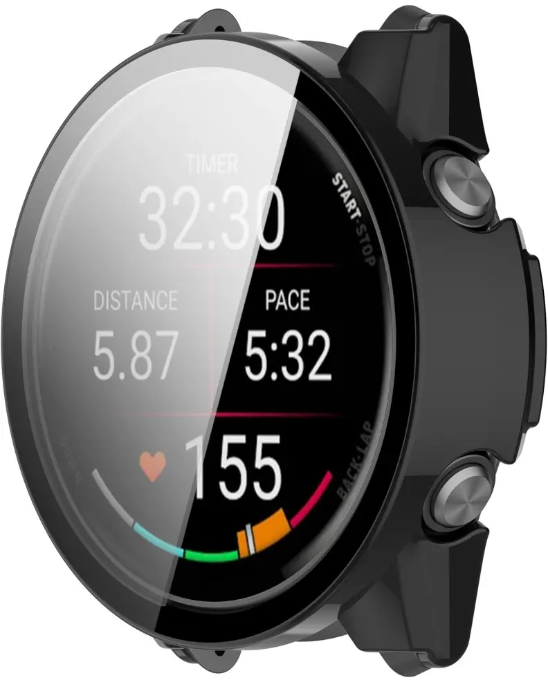 Garmin Forerunner 970 Hoesje - TPU Bumper Case - Zwart afbeelding 5