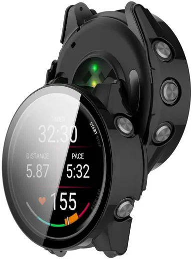 Garmin Forerunner 970 Hoesje - TPU Bumper Case - Zwart afbeelding 6