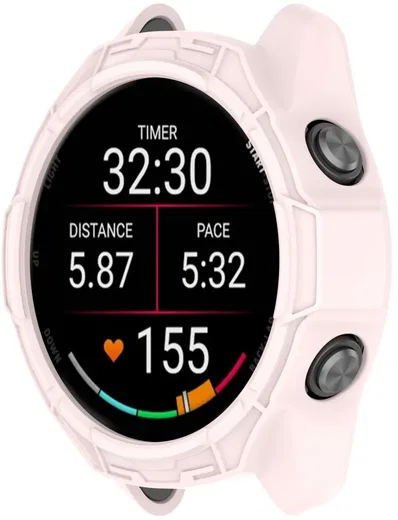 Garmin Forerunner 970 Hoesje - TPU Bumper Case - Roze afbeelding 5