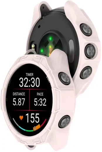Garmin Forerunner 970 Hoesje - TPU Bumper Case - Roze afbeelding 6