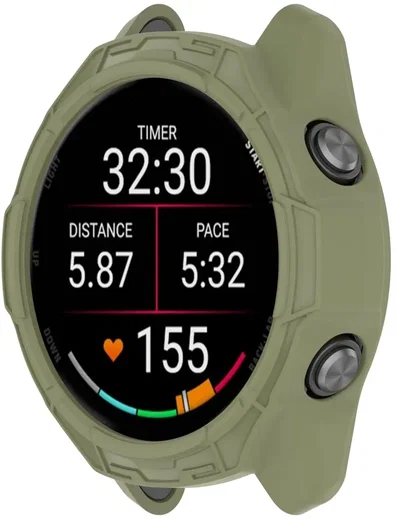 Garmin Forerunner 970 Hoesje - TPU Bumper Case - Groen afbeelding 5