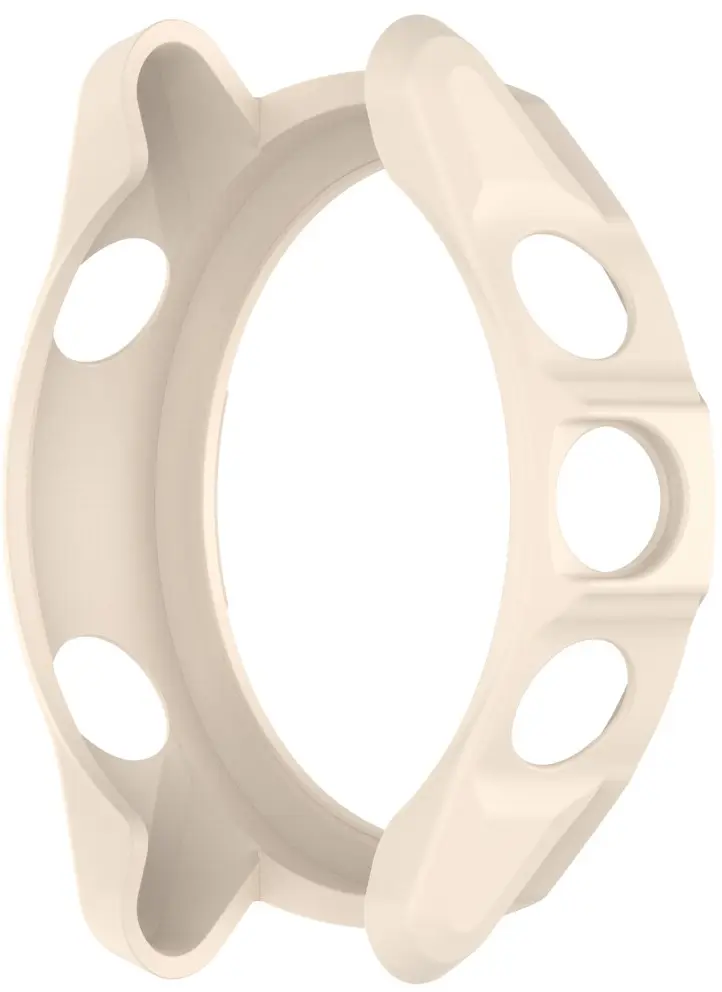 Garmin Forerunner 970 Hoesje - TPU Bumper Case - Beige afbeelding 3
