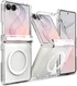 Ringke Fusion Flap Magnetic Samsung Galaxy Z Flip 8 Hoesje MagSafe Transparant afbeelding 1