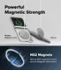 Ringke Fusion Flap Magnetic Samsung Galaxy Z Flip 8 Hoesje MagSafe Transparant afbeelding 3