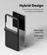 Ringke Onyx Flap Magnetic Samsung galaxy Z Flip 8 Hoesje MagSafe Zwart afbeelding 11