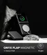 Ringke Onyx Flap Magnetic Samsung galaxy Z Flip 8 Hoesje MagSafe Zwart afbeelding 10