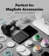 Ringke Onyx Flap Magnetic Samsung galaxy Z Flip 8 Hoesje MagSafe Zwart afbeelding 6