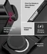Ringke Onyx Flap Magnetic Samsung galaxy Z Flip 8 Hoesje MagSafe Zwart afbeelding 15